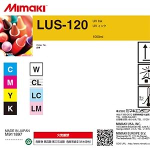 Mimaki LUS-120 UV Ink 1L Bottle Light Magenta
