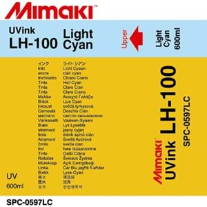 LH-100 UV Ink 600ml Pack Light Cyan