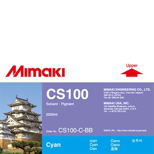Mimaki CS100 Ink 2000ml Bottle