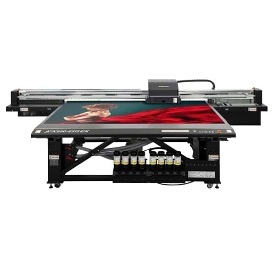 Mimaki JFX200-2513 EX Flatbed Uv-Led Dijital Baskı Makinesi